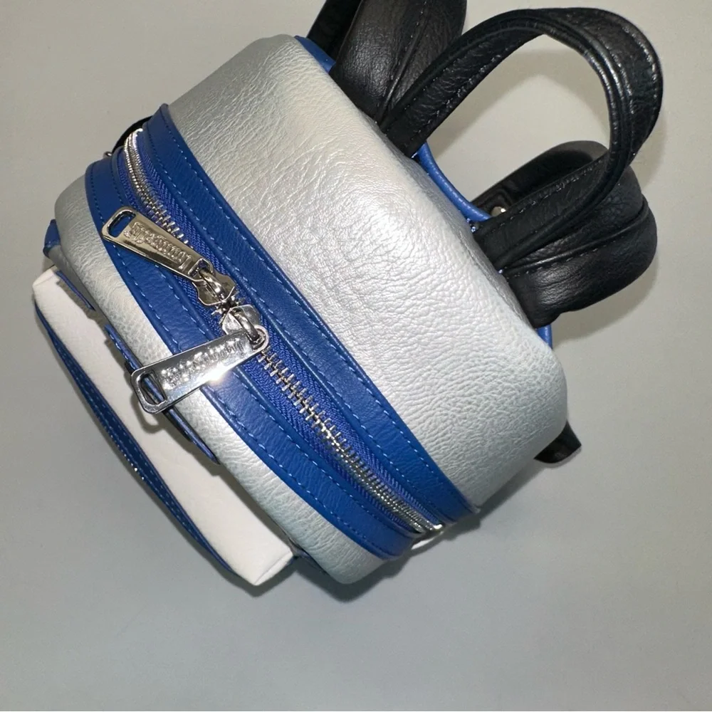 Loungefly R2-D2 Backpack - Metallic Silver and Blue